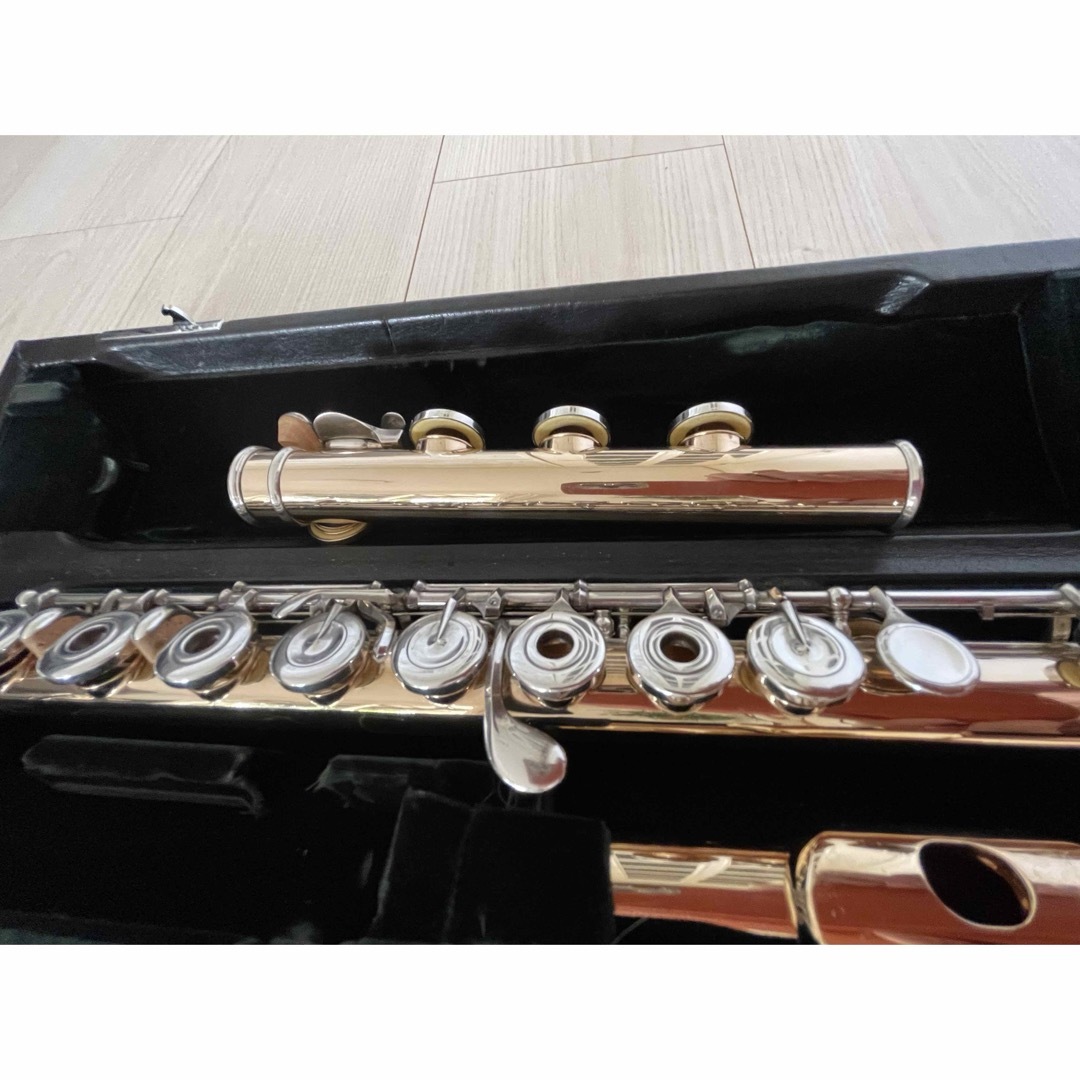 pearl(パール)のpearlフルート　ハンドメイド　10K 楽器の管楽器(フルート)の商品写真