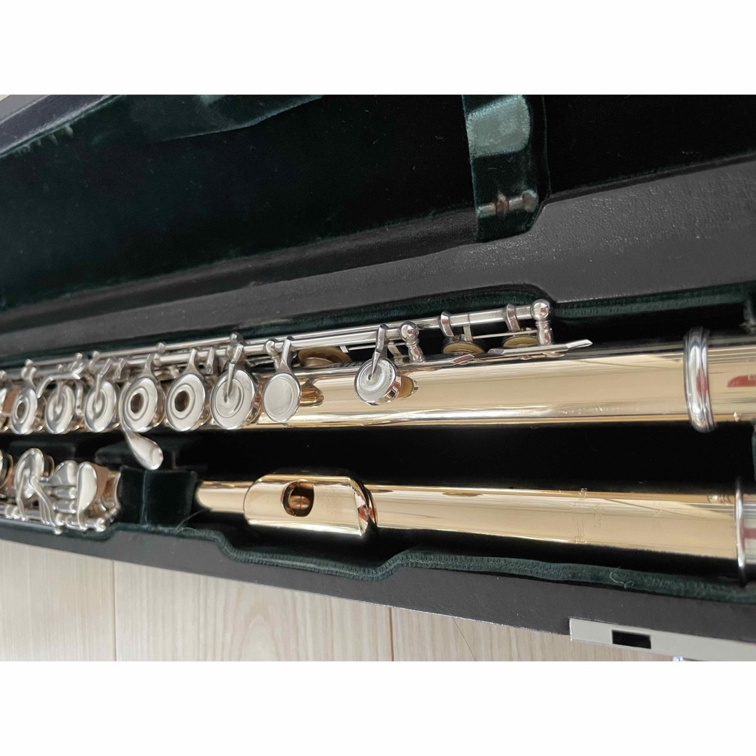 pearl(パール)のpearlフルート　ハンドメイド　10K 楽器の管楽器(フルート)の商品写真
