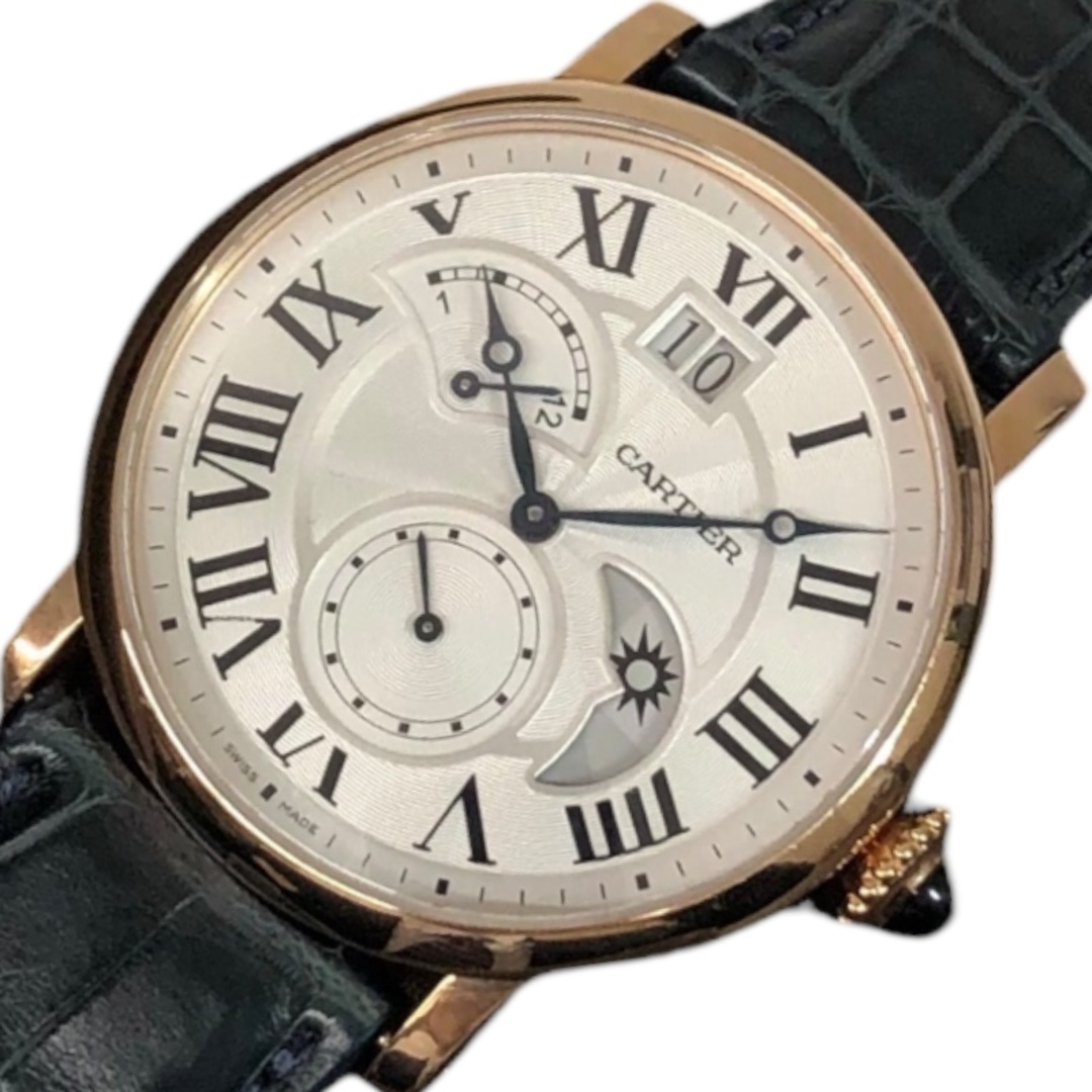 Cartier(カルティエ)の　カルティエ Cartier ロトンドドゥカルティエ　 W1556240 シルバー K18ピンクゴールド K18PG メンズ 腕時計 メンズの時計(その他)の商品写真