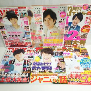 アラシ(嵐)の嵐 TVガイド ザ・テレビジョン TVLIFE 雑誌(アート/エンタメ/ホビー)