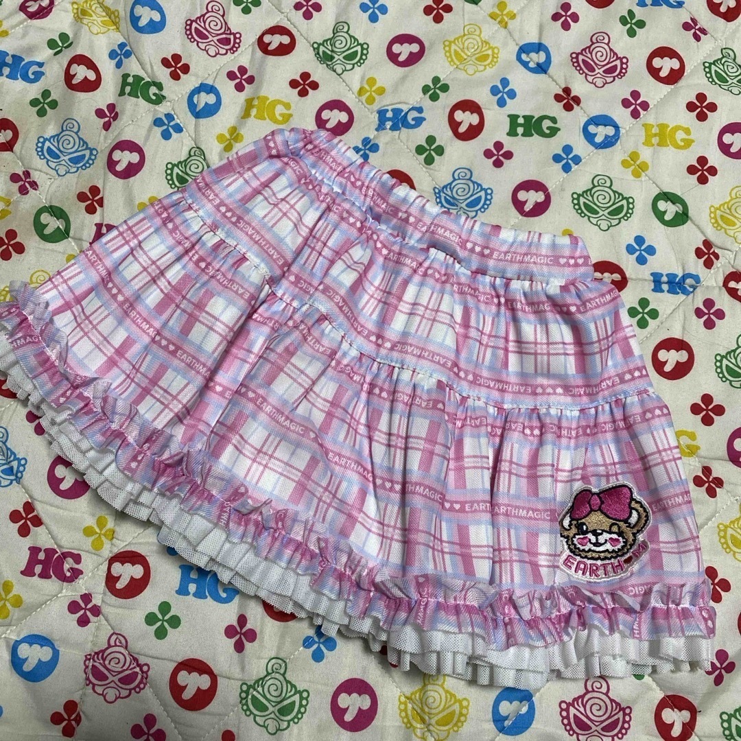 EARTHMAGIC(アースマジック)のにゃん様 専用 キッズ/ベビー/マタニティのキッズ服女の子用(90cm~)(スカート)の商品写真