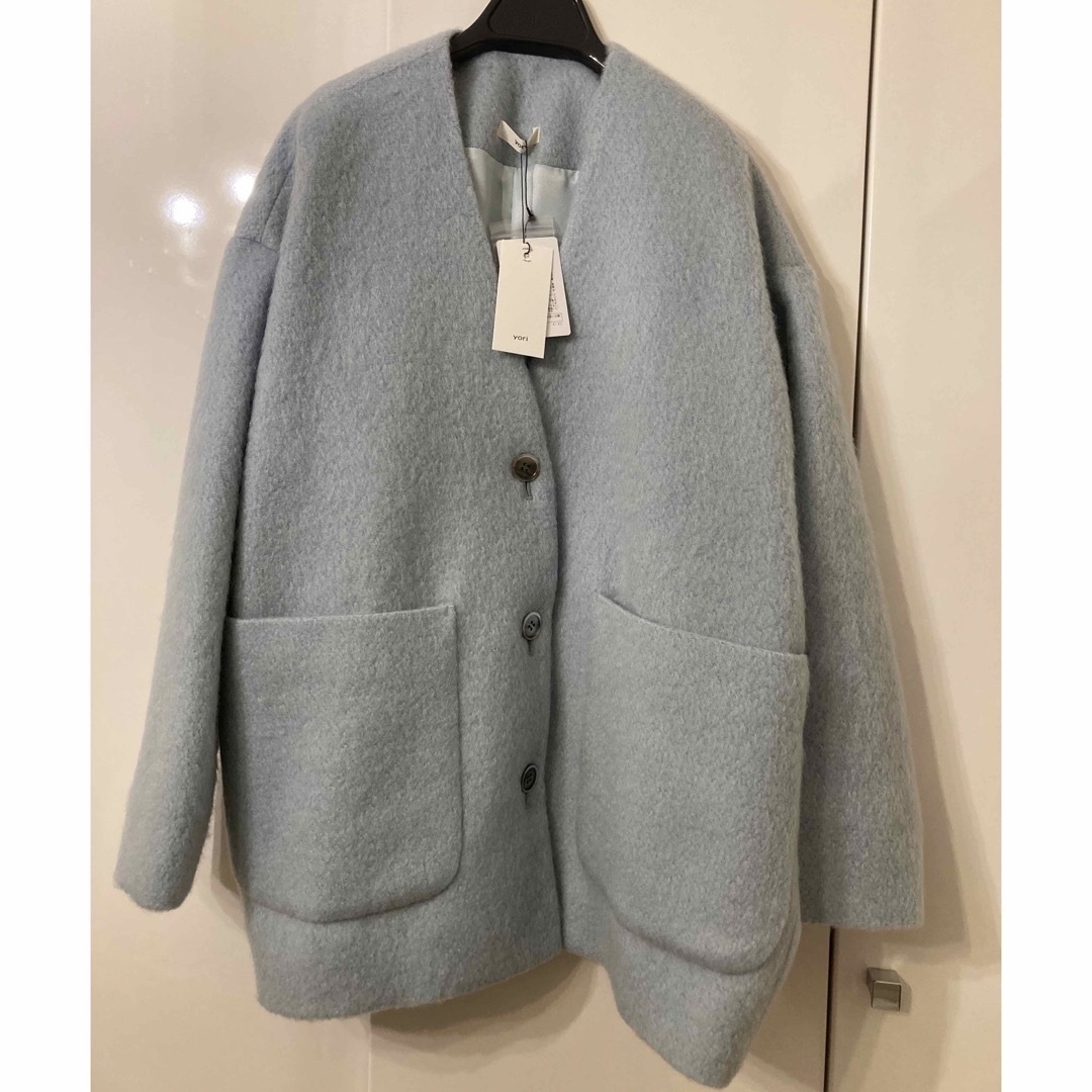 UNITED ARROWS - yori ウールモヘアシャギージャケット 2023AWの通販