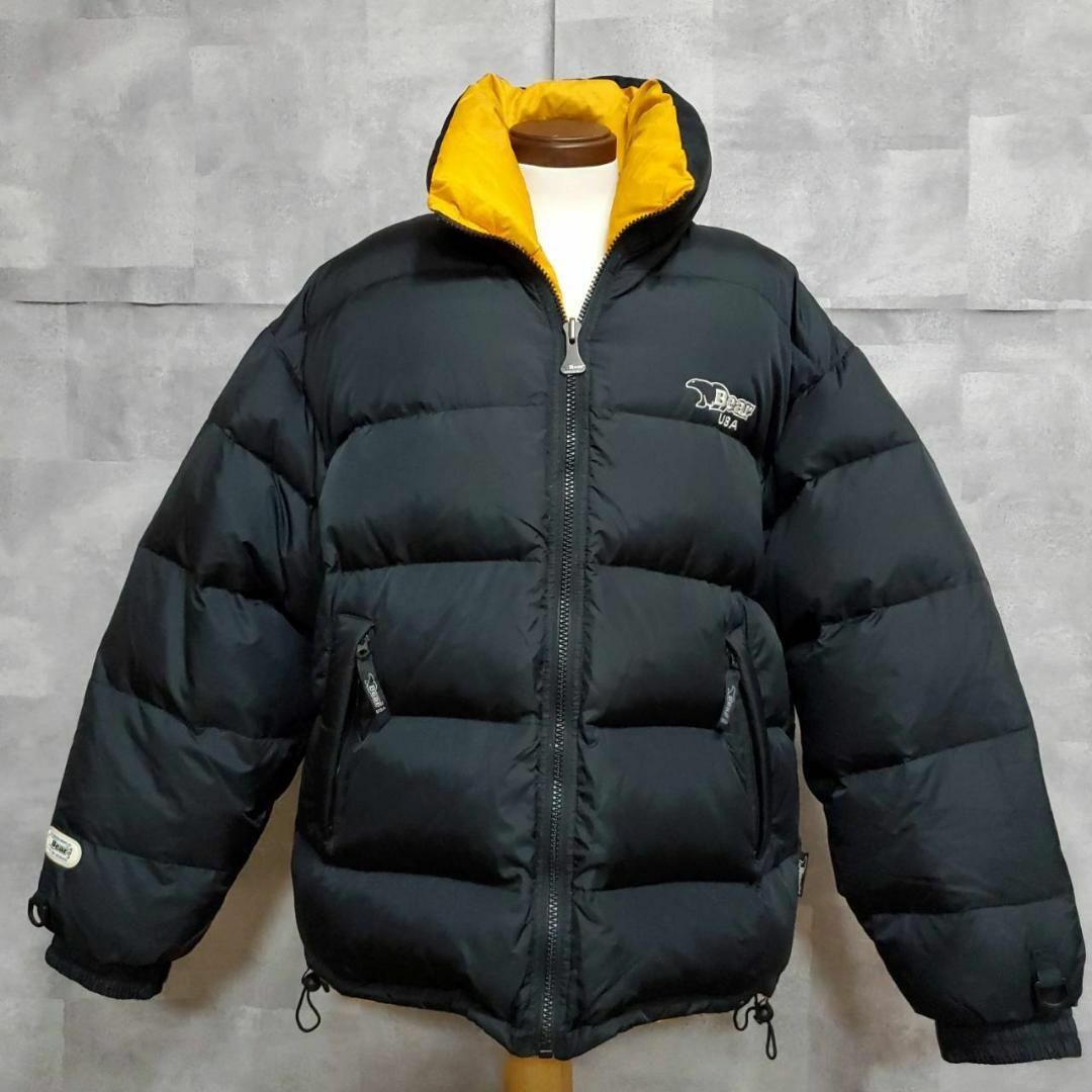 Bear USA - 美品 L Bear U.S.A ダウンジャケット リバーシブル 肉厚