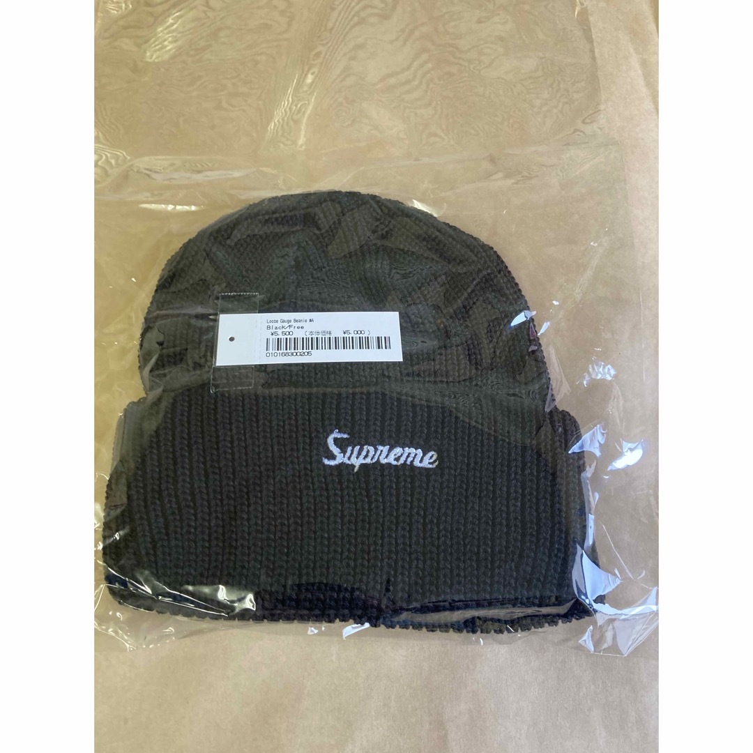 送料込‼︎Supreme Loose Gauge Beanie "Black"