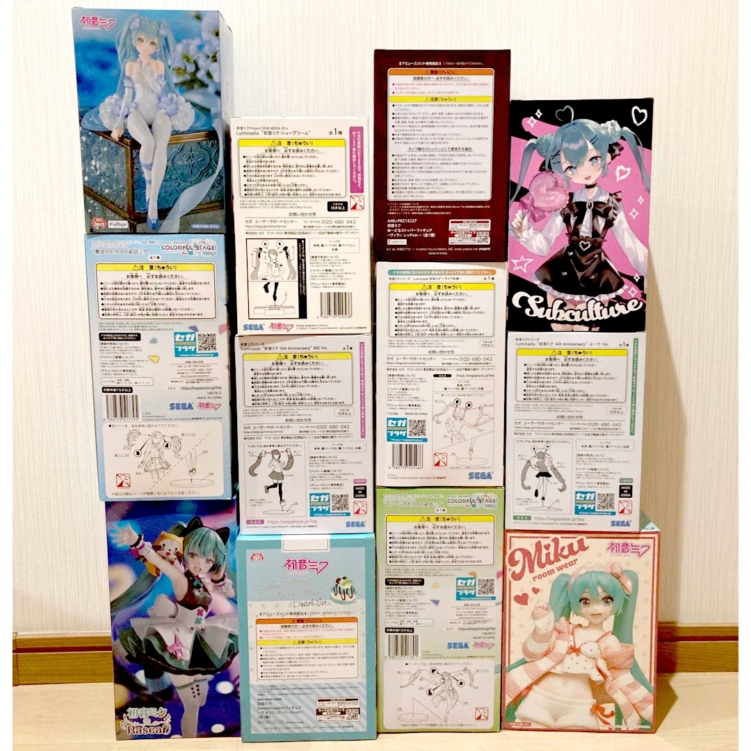 初音ミク フィギュア まとめ売り12点セット