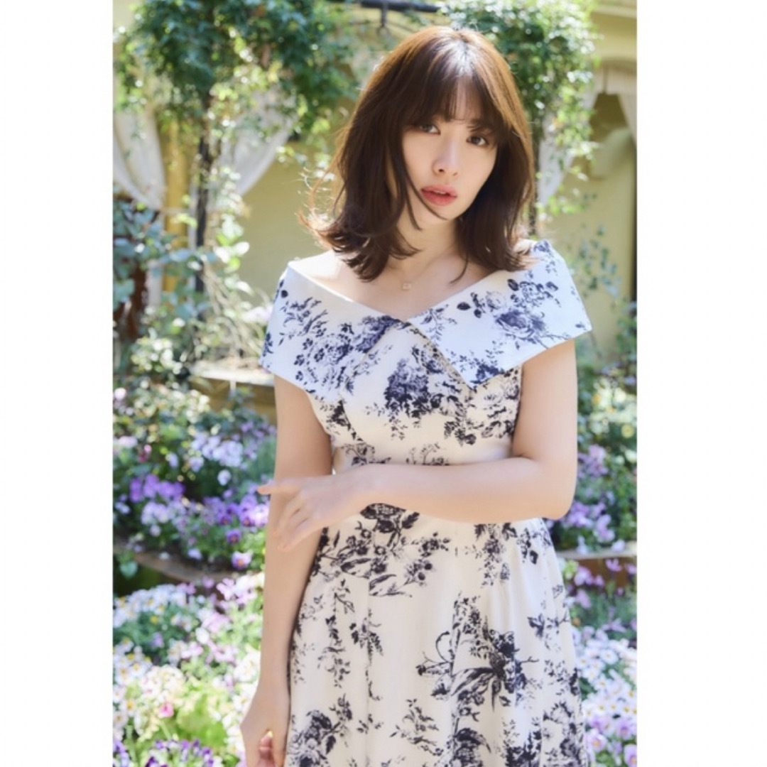 herlipto♡Secret Garden Midi Dress