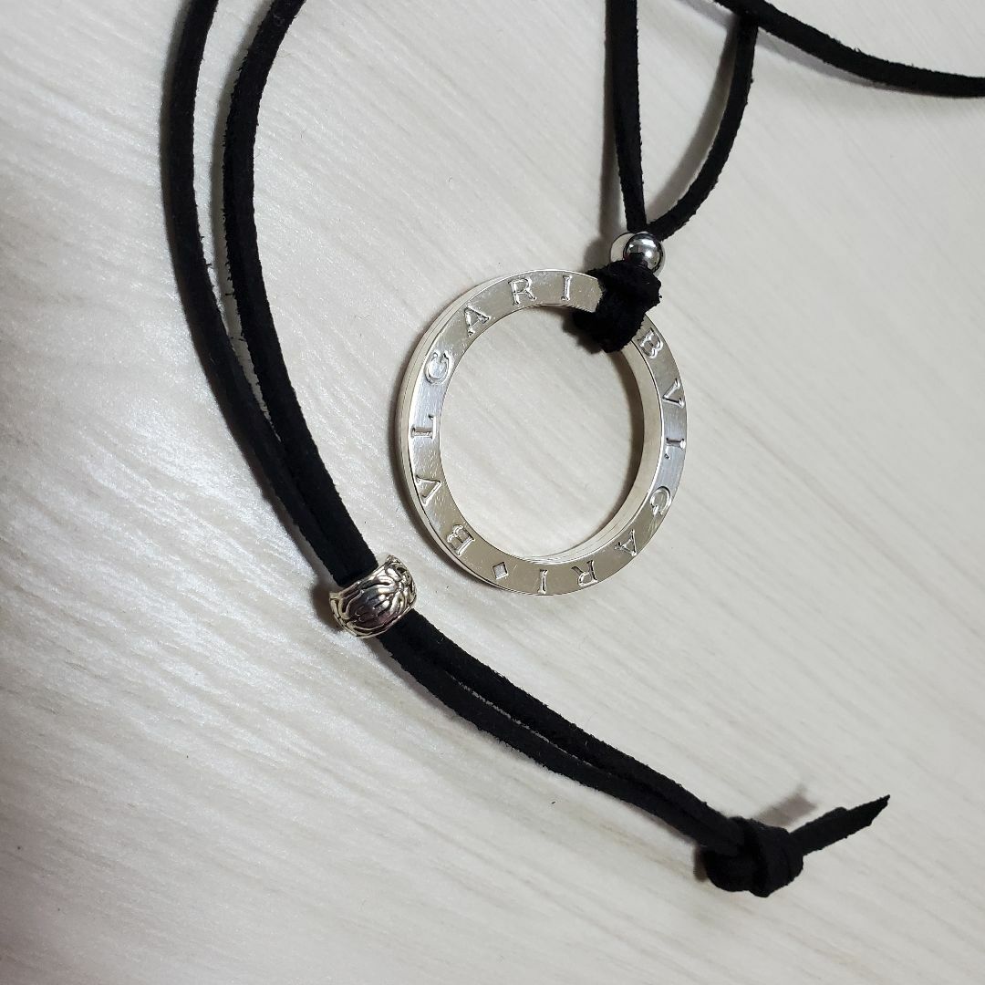 BVLGARI - 送料無料BVLGARI ブルガリ シルバーキーリング ネックレス