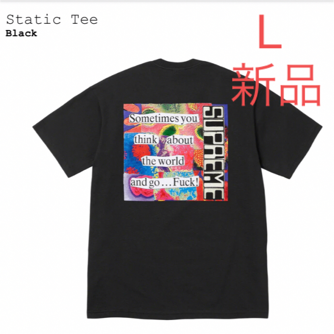 シュプリーム　スタティック　Tシャツ