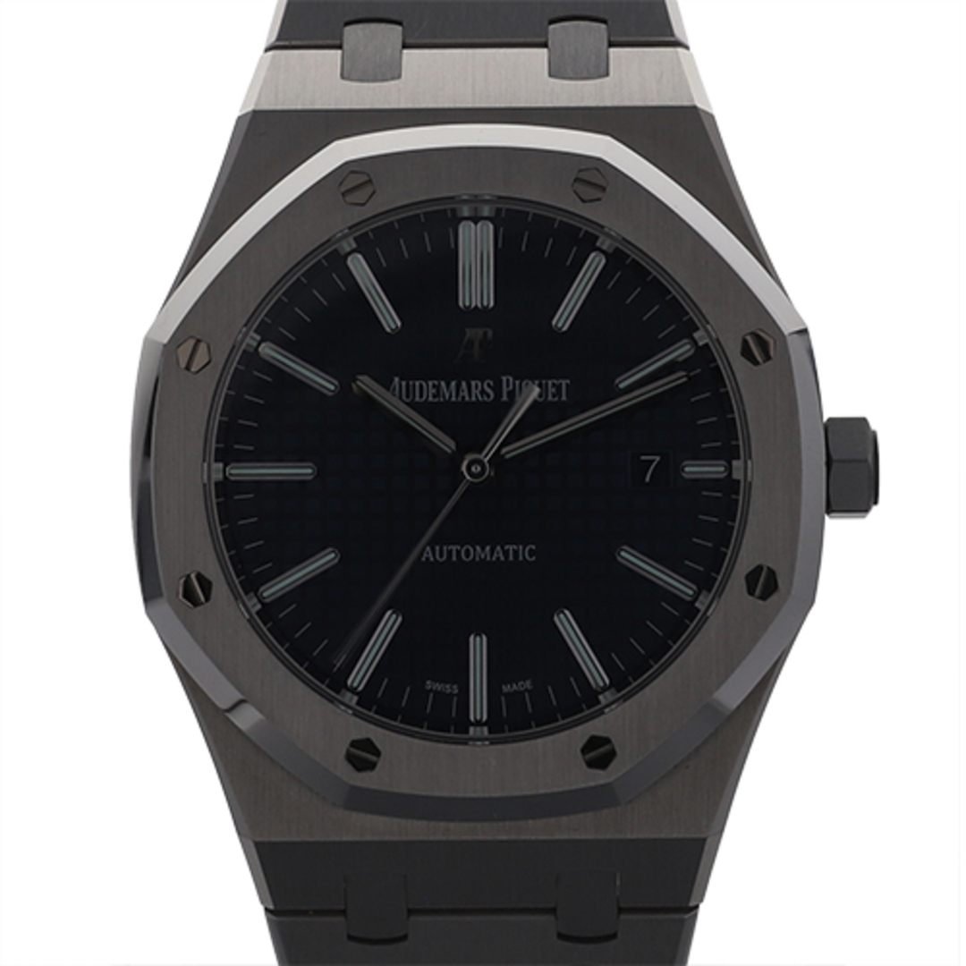 AUDEMARS PIGUET(オーデマピゲ)の【113660】AUDEMARS PIGUET オーデマ・ピゲ  15400ST.OO.1220ST.03 ロイヤルオーク オートマティック ブルーダイヤル SS 自動巻き ギャランティーカード 純正ボックス 腕時計 時計 WATCH メンズ 男性 男 紳士【中古】 メンズの時計(腕時計(アナログ))の商品写真