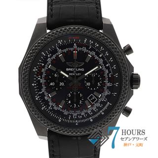 ブライトリング(BREITLING)の【114093】BREITLING ブライトリング  MB061113 ベントレー B06 ミッドナイトカーボン ブラック シェルダイヤル SS/ラバー/レザー（クロコ） 自動巻き ギャランティーカード 純正ボックス 腕時計 時計 WATCH メンズ 男性 男 紳士【中古】(腕時計(アナログ))