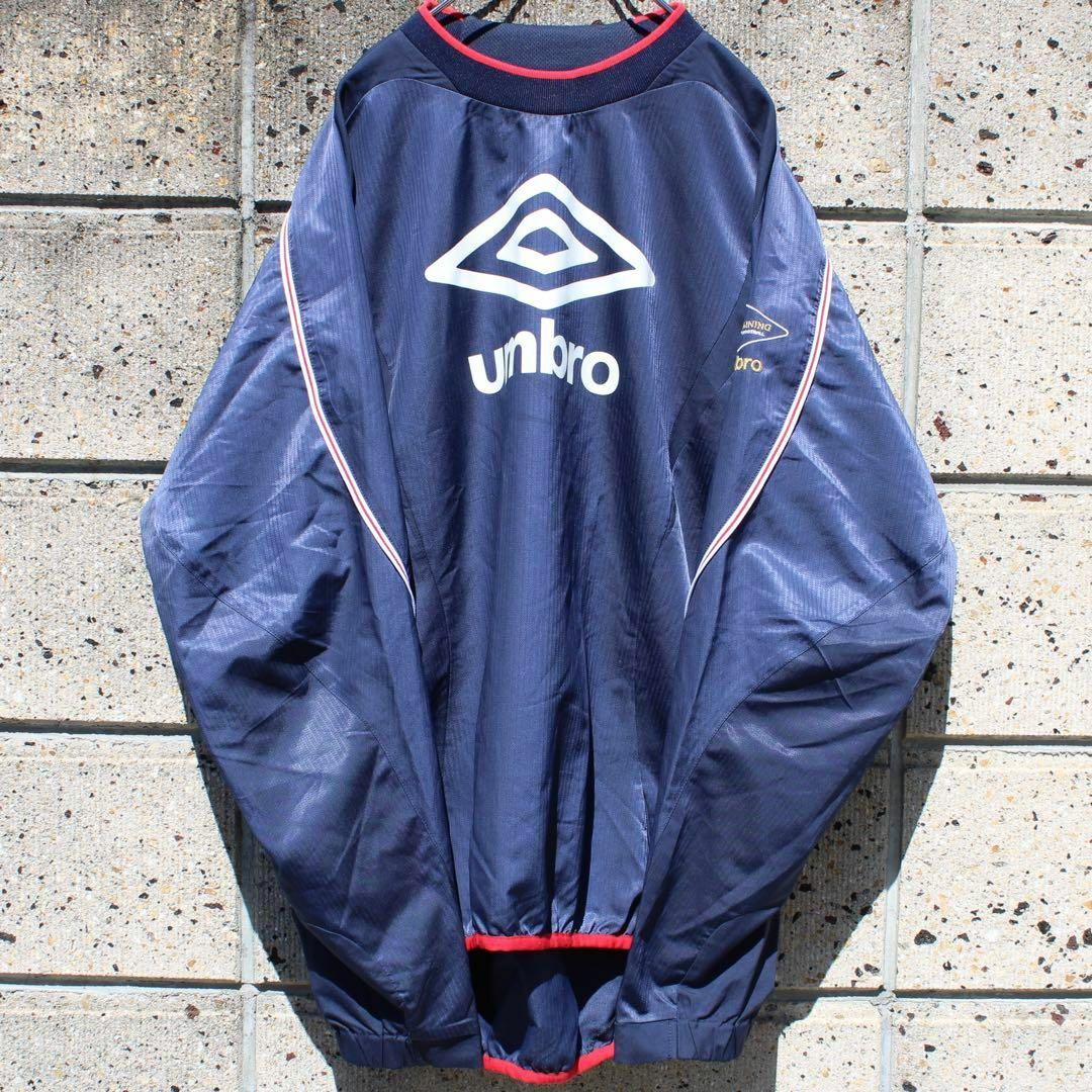 【90‘s】 UMBRO アンブロ デサント製 トラックジャケット ビッグロゴ