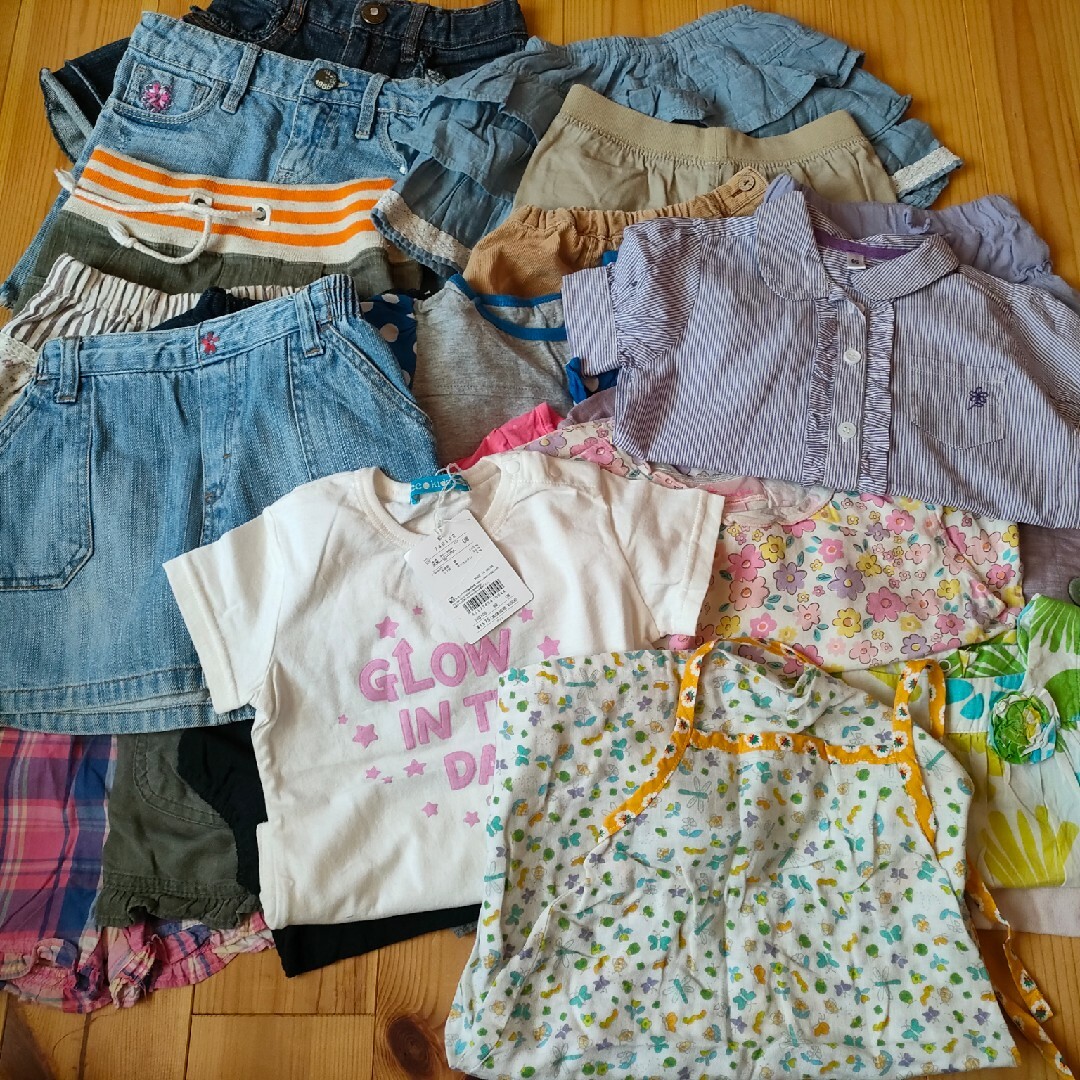 女の子夏服まとめ売り 80㌢〜100㌢韓国子ども服 - トップス