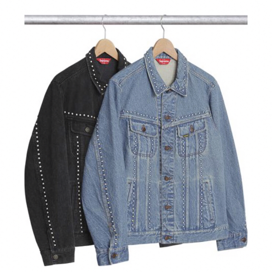 メンズSupreme Studded Denim Trucker Jacket