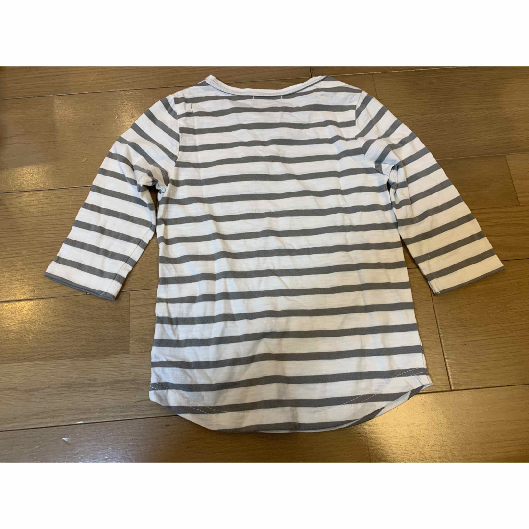 hakka kids(ハッカキッズ)のハッカキッズ　ロンT 120 キッズ/ベビー/マタニティのキッズ服女の子用(90cm~)(Tシャツ/カットソー)の商品写真