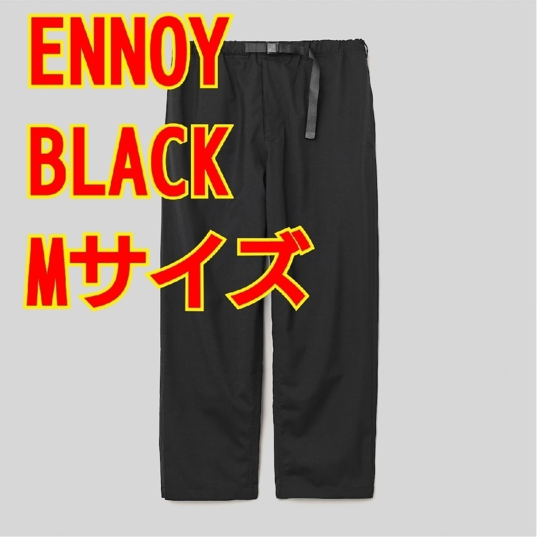 1LDK SELECT(ワンエルディーケーセレクト)の【M】WOOL BLEND RIP STOP EASY PANTS メンズのパンツ(その他)の商品写真