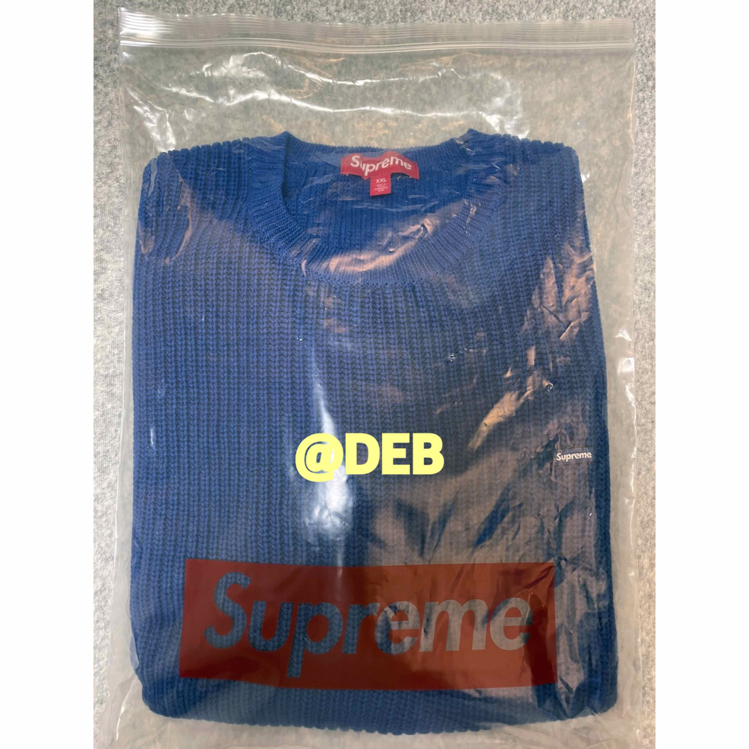 Supreme(シュプリーム)のSupreme Small Box Ribbed Sweater XXLサイズ メンズのトップス(ニット/セーター)の商品写真