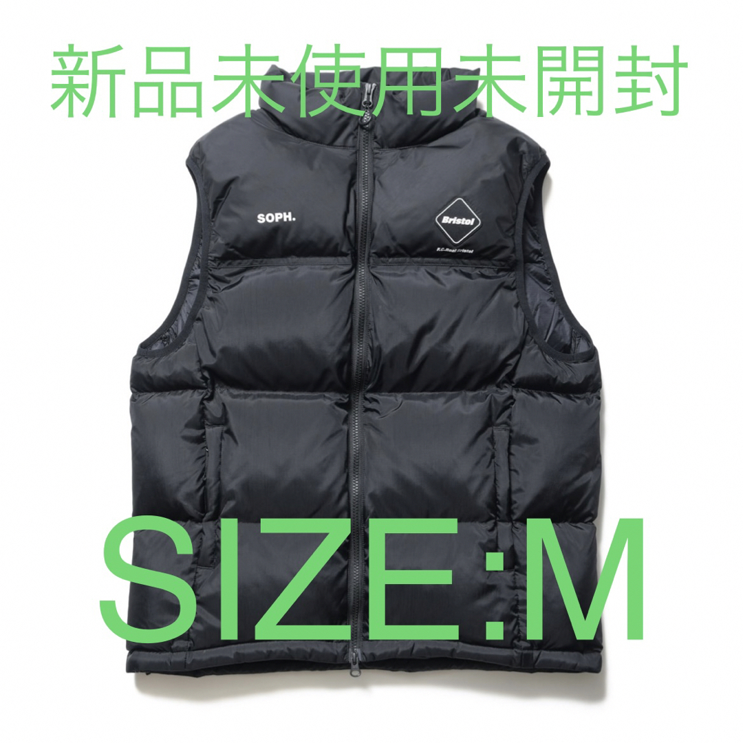 F.C.Real Bristol DOWN VEST ダウンベスト ブラックMのサムネイル