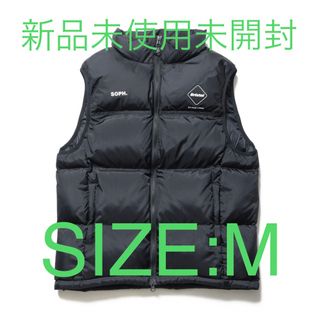 エフシーアールビー(F.C.R.B.)のF.C.Real Bristol  DOWN VEST ダウンベスト ブラックM(ダウンベスト)