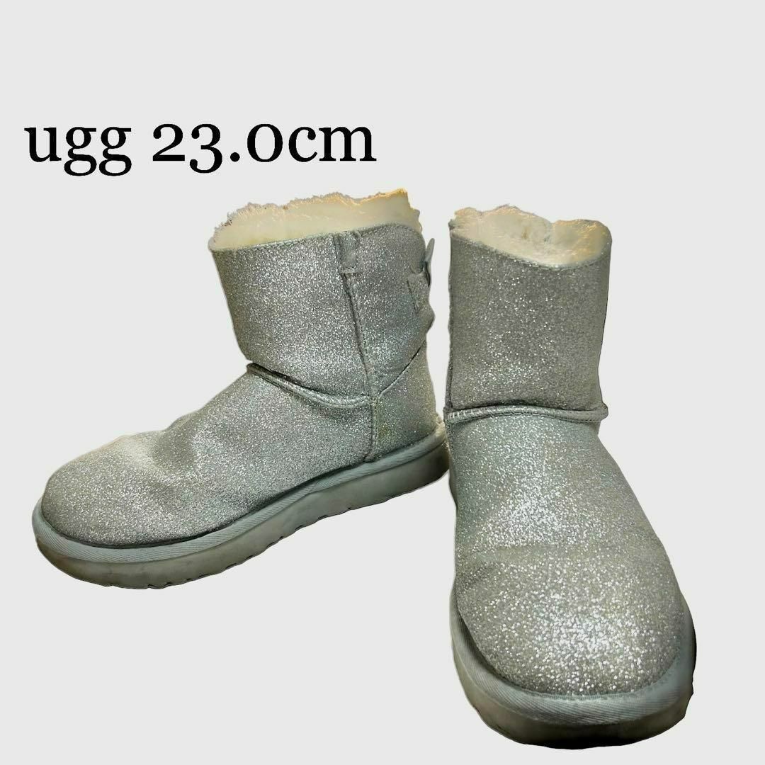 【新品未使用】アグ　UGG  ショートブーツ　希少ネイビー