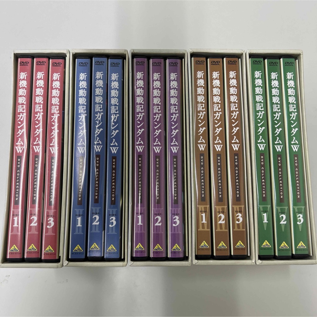新機動戦記ガンダムW DVDコレクション 全5巻　全巻セット　ガンダム