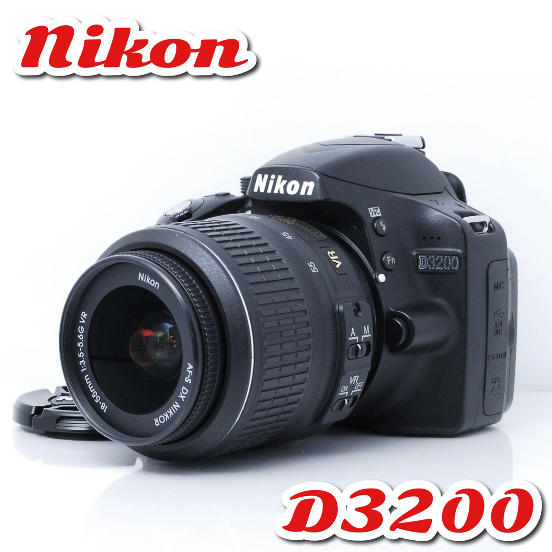 Nikon - ニコン D3200❤️iPhone転送◎❤️カメラ女子さんにオススメ ...