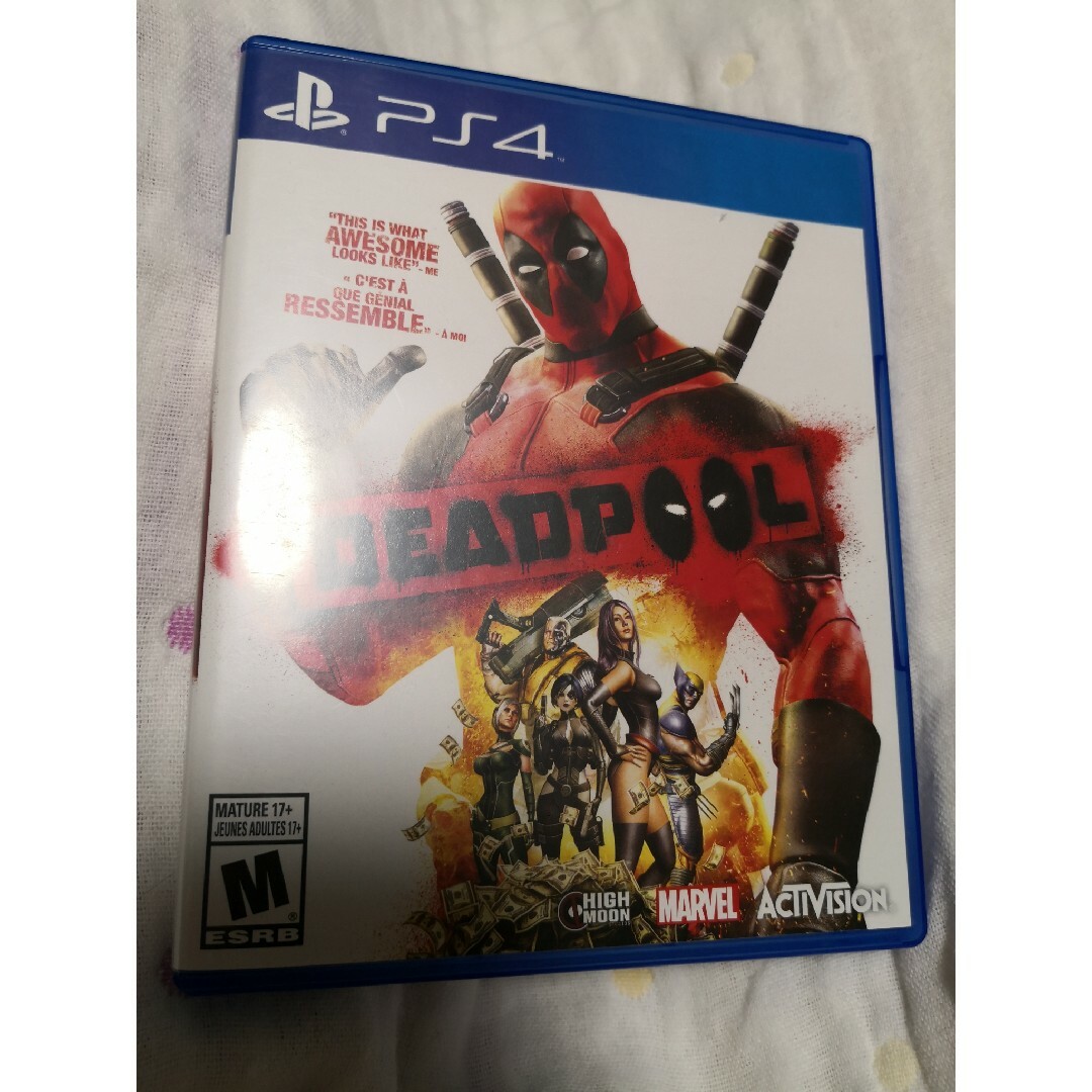 北米版 デッドプール DEADPOOL PS4