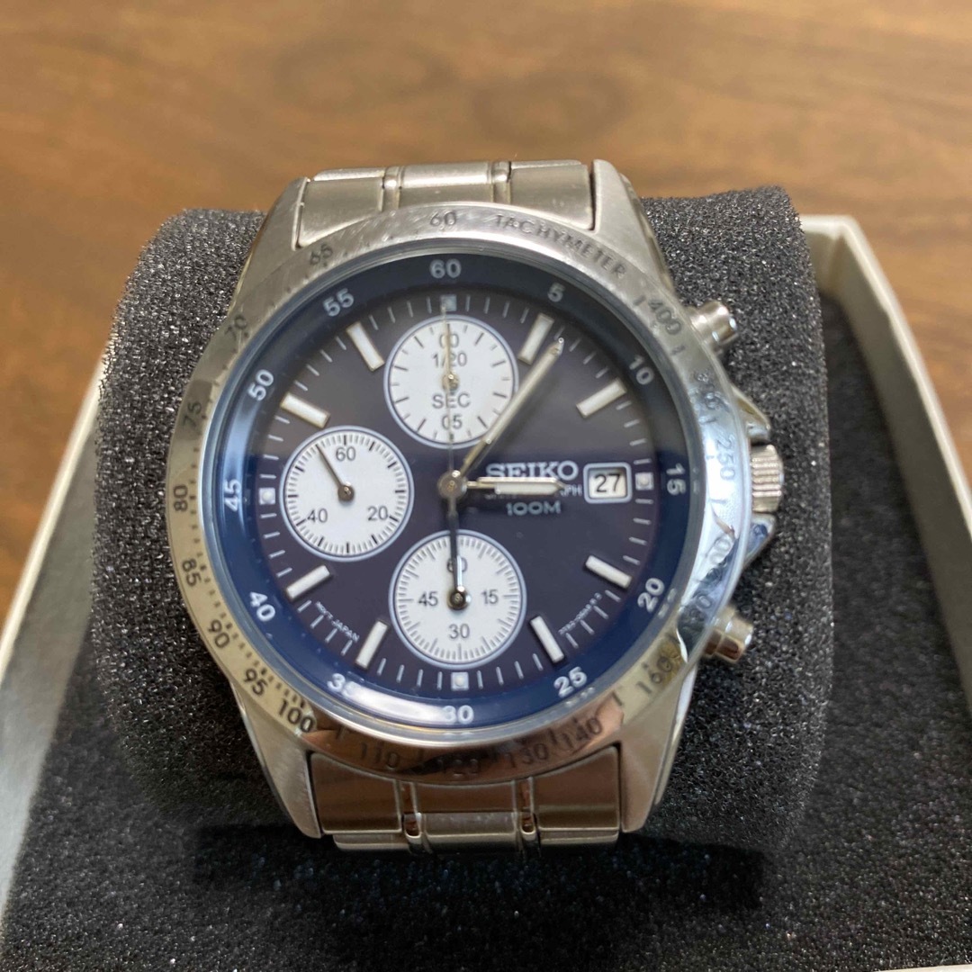 SEIKO(セイコー)のSEIKO セイコー 時計 7T92-0DW0 クロノグラフ クォーツ 時計 ウ メンズの時計(腕時計(アナログ))の商品写真