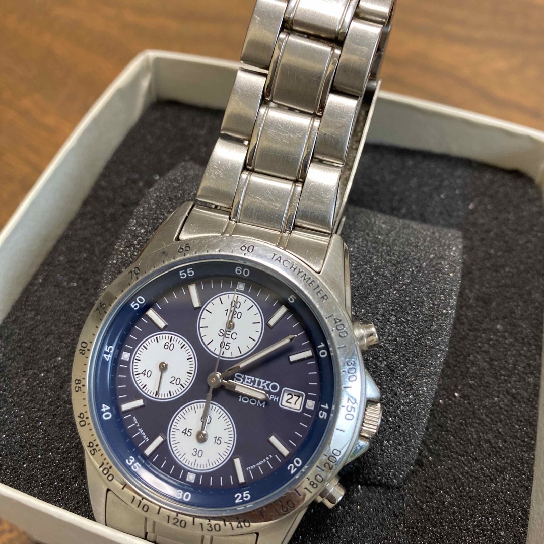 SEIKO(セイコー)のSEIKO セイコー 時計 7T92-0DW0 クロノグラフ クォーツ 時計 ウ メンズの時計(腕時計(アナログ))の商品写真