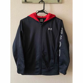 アンダーアーマー(UNDER ARMOUR)のアンダーアーマー　裏起毛ジャージパーカー　YLG  150(ジャケット/上着)