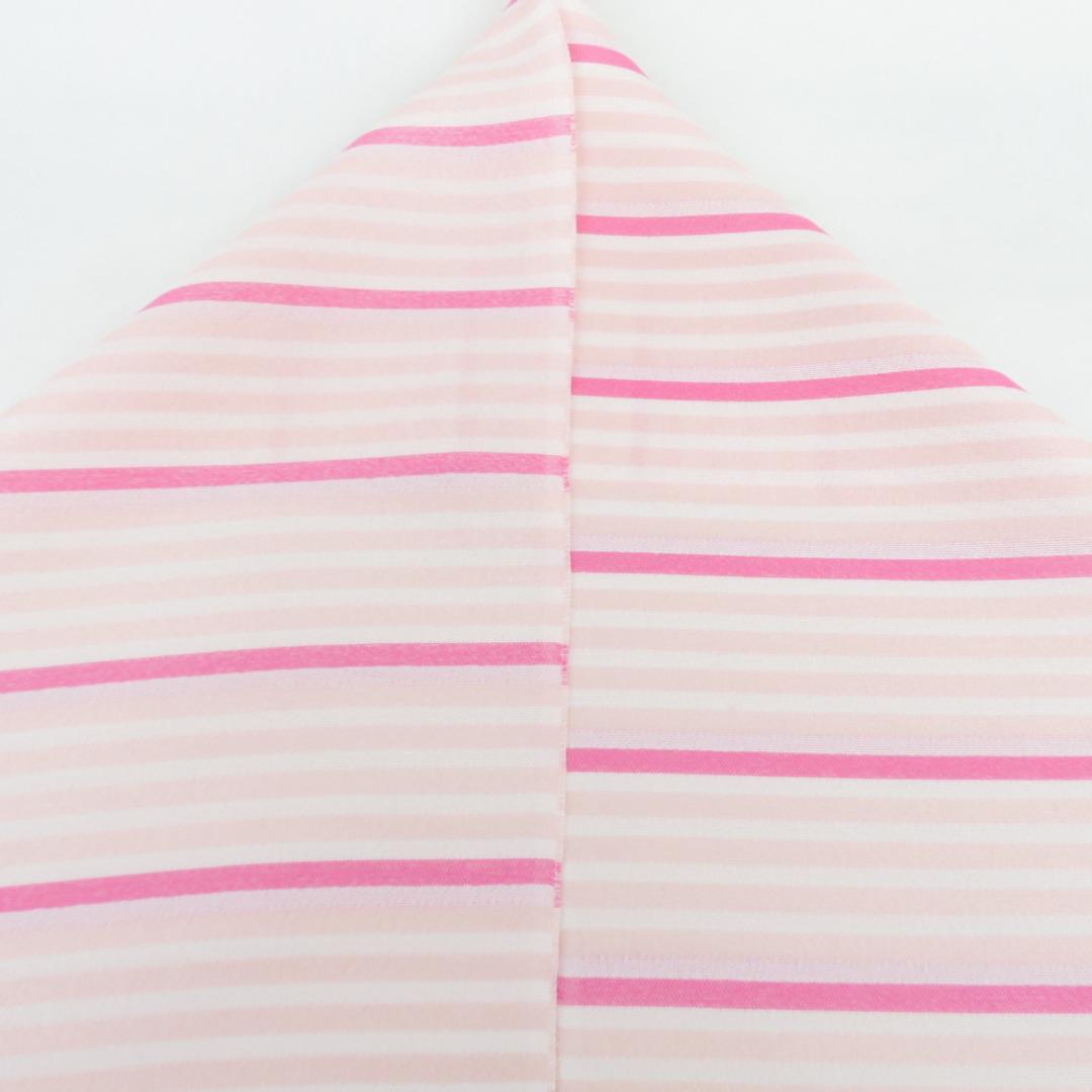 半衿 織り屋 糸り 糸利 半襟 縞 ピンク色 薄ピンク色 日本製 京都 丹後 和装小物 長さ110cm 新品