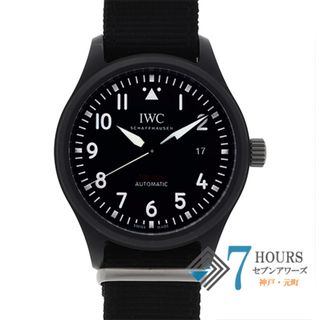 インターナショナルウォッチカンパニー(IWC)の【113162】IWC インターナショナルウォッチカンパニー  IW326901 パイロット・ウォッチ・オートマティック ・トップガン ブラックダイヤル TI/CE/ナイロン 自動巻き 純正ボックス 腕時計 時計 WATCH メンズ 男性 男 紳士【中古】(腕時計(アナログ))