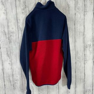 patagonia - パタゴニア スナップT レアサイズXS バイカラー 赤紺