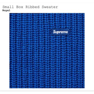 Supreme   Supreme Small Box Ribbed Sweater Lサイズの通販 by でぶ