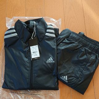 アディダス(adidas)の8800円新品 アディダス ウィンドブレーカー上下セット 130 140(ジャケット/上着)