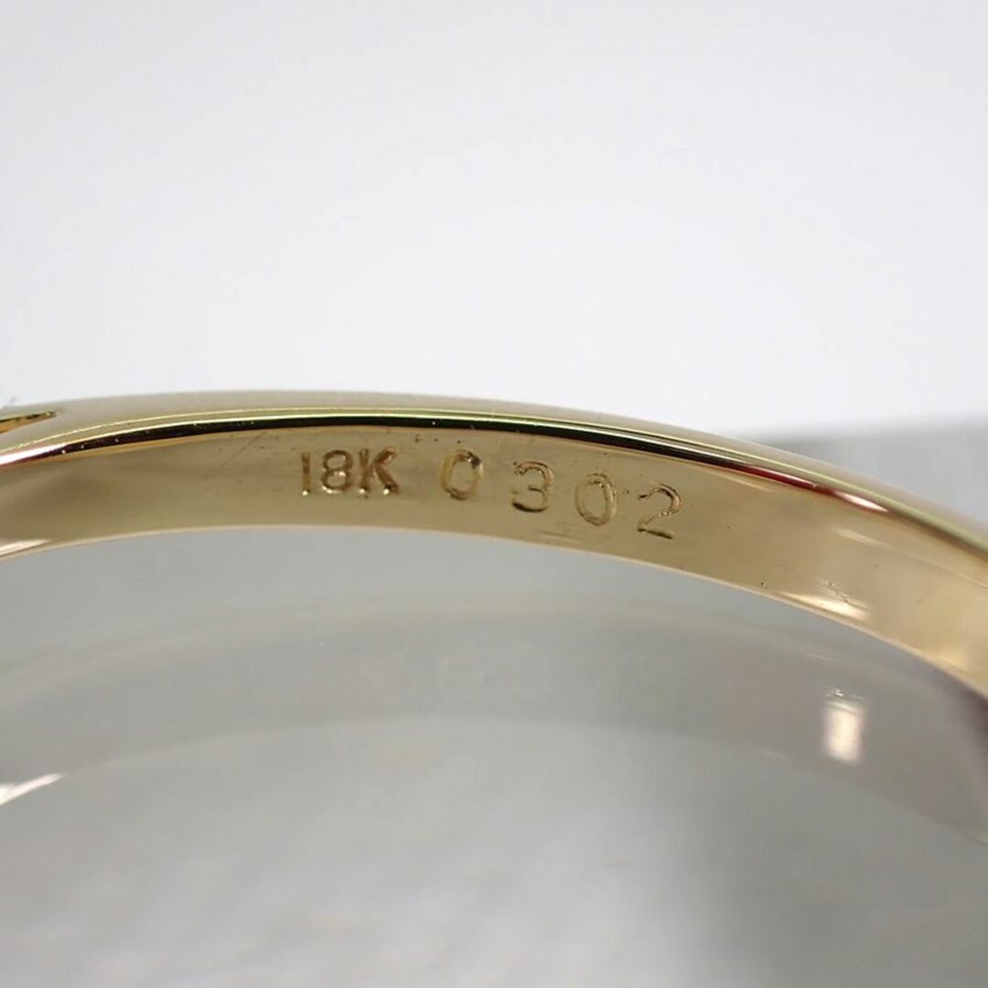 JEWEL STUDIO 18K ダイヤモンド リング 13号[g149-65]