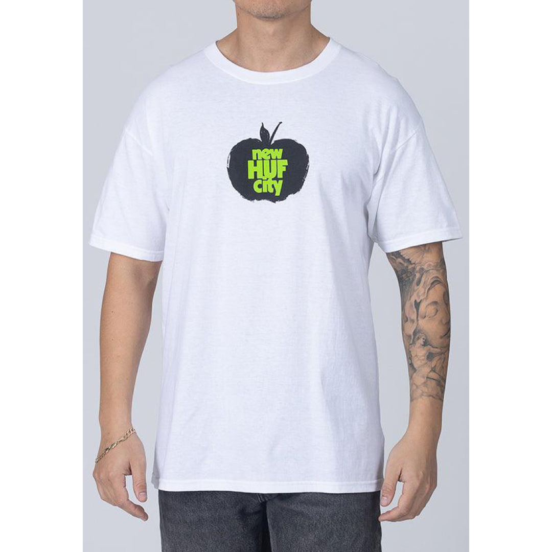 HUF(ハフ)のHUF GOLDEN APPLE TEE  Lサイズ メンズのトップス(Tシャツ/カットソー(半袖/袖なし))の商品写真