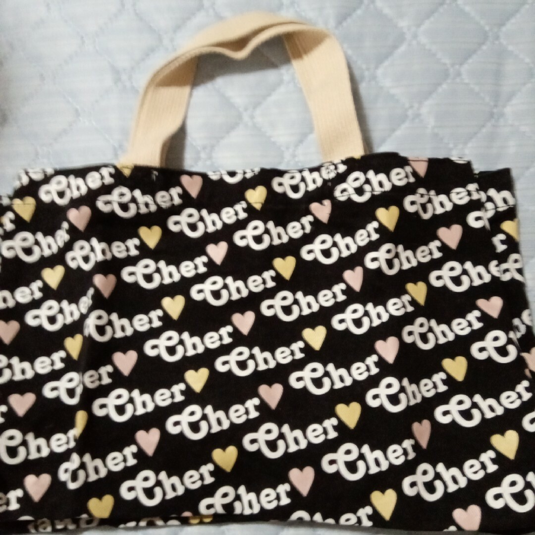 Cher(シェル)のcherトートバッグ２個セット　最終処分価格 レディースのバッグ(トートバッグ)の商品写真