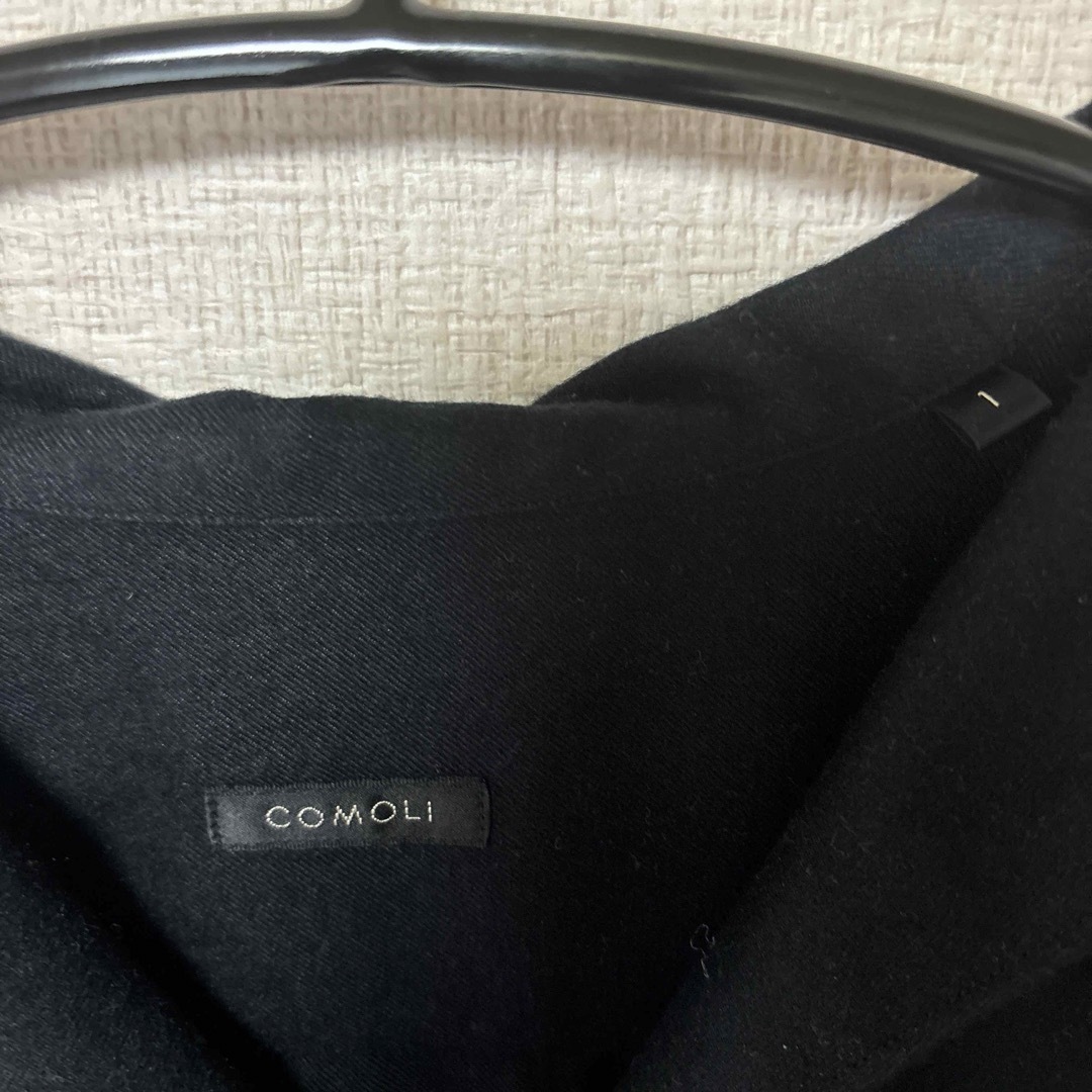 COMOLI(コモリ)の【COMOLI】23SS シルクネル スキッパーシャツ メンズのトップス(シャツ)の商品写真