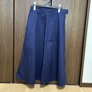 ユニクロ(UNIQLO)のストレッチコットンブレンドサーキュラースカート(ロングスカート)