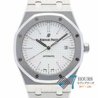 オーデマピゲ(AUDEMARS PIGUET)の【109194】AUDEMARS PIGUET オーデマ・ピゲ  15400ST.OO.1220ST.02 ロイヤルオーク シルバーダイヤル SS 自動巻き ギャランティーカード 純正ボックス 腕時計 時計 WATCH メンズ 男性 男 紳士【中古】(腕時計(アナログ))