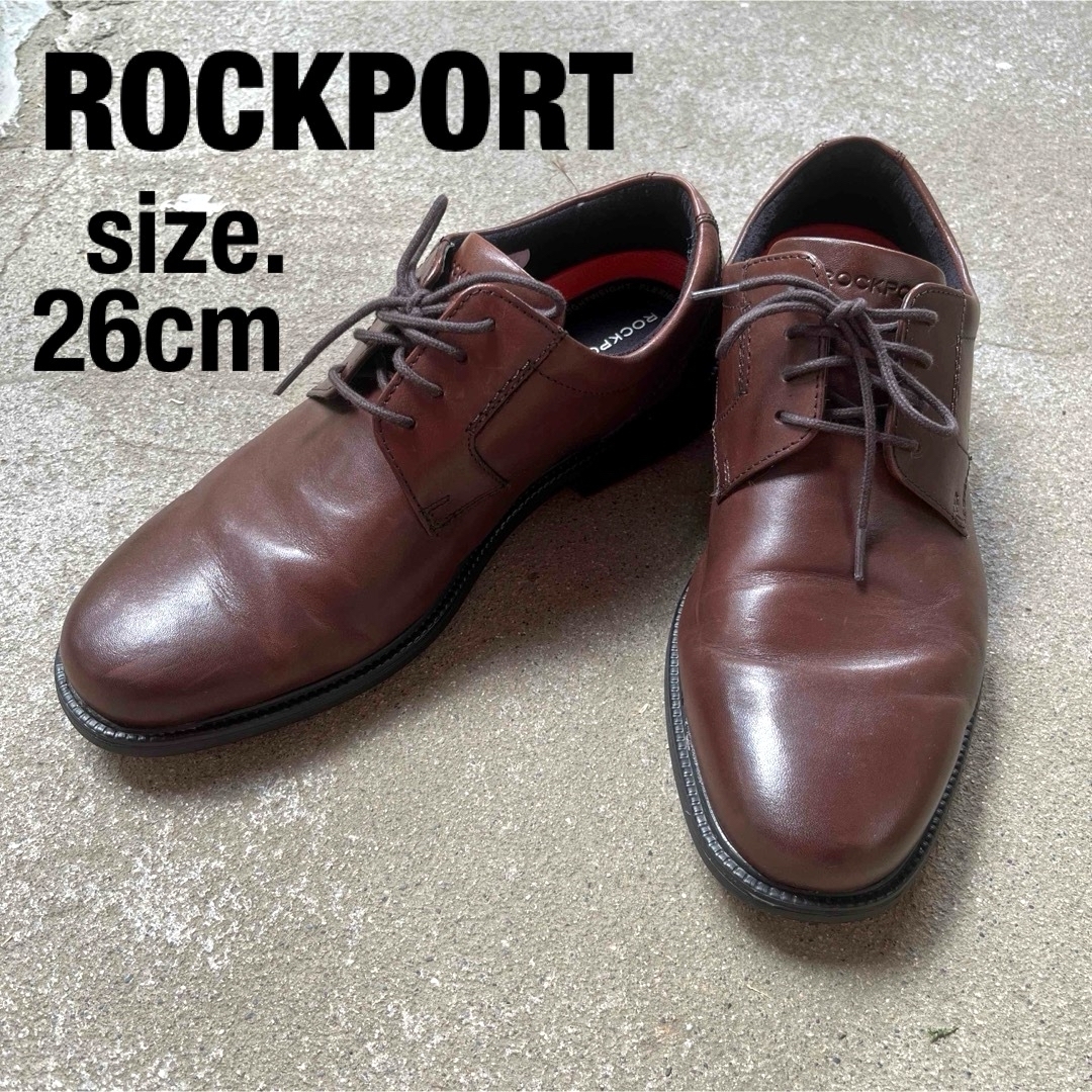 ROCKPORT/ロックポート☻チャールズロード  26cm ビジネスシューズ