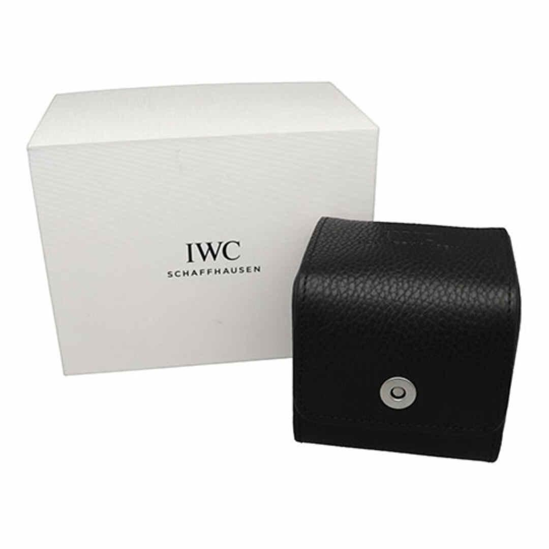 IWC(インターナショナルウォッチカンパニー)の【109655】IWC インターナショナルウォッチカンパニー  IW391033 ポートフィノ クロノグラフ ブラックダイヤル SS 自動巻き ギャランティーカード 純正ボックス 腕時計 時計 WATCH メンズ 男性 男 紳士【中古】 メンズの時計(腕時計(アナログ))の商品写真