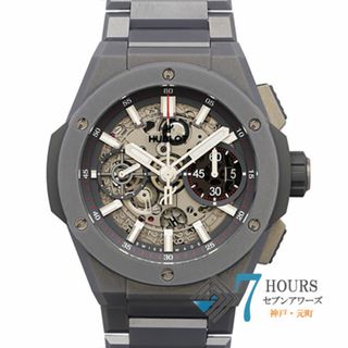 ウブロ(HUBLOT)の【109848】HUBLOT ウブロ  451.FX.6923.FX ビッグバン インテグラル スケルトンダイヤル CE 自動巻き 当店オリジナルボックス 腕時計 時計 WATCH メンズ 男性 男 紳士【中古】(腕時計(アナログ))