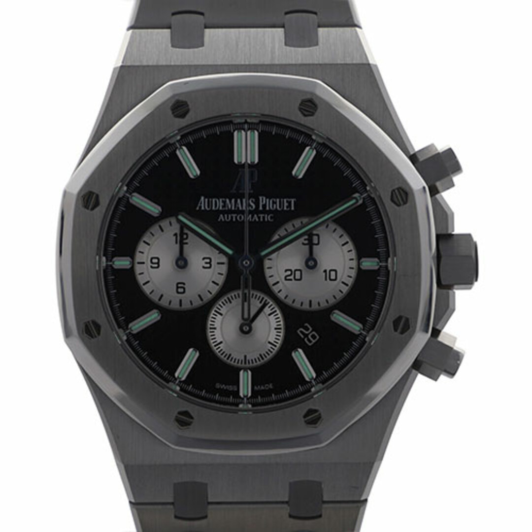 AUDEMARS PIGUET(オーデマピゲ)の【109864】AUDEMARS PIGUET オーデマ・ピゲ  26331ST.OO.1220ST.02 ロイヤルオーク クロノグラフ ブラックダイヤル SS 自動巻き ギャランティーカード 純正ボックス 腕時計 時計 WATCH メンズ 男性 男 紳士【中古】 メンズの時計(腕時計(アナログ))の商品写真