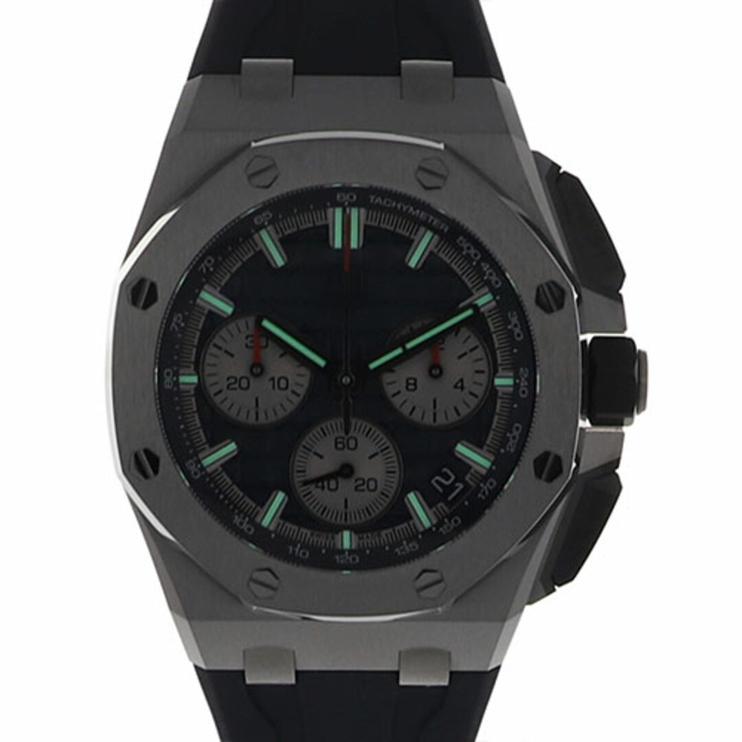 AUDEMARS PIGUET(オーデマピゲ)の【110631】AUDEMARS PIGUET オーデマ・ピゲ  26420TI.OO.A027CA.01 ロイヤルオークオフショア ブルーダイヤル SS/ラバー 自動巻き ギャランティーカード 純正ボックス 腕時計 時計 WATCH メンズ 男性 男 紳士【中古】 メンズの時計(腕時計(アナログ))の商品写真