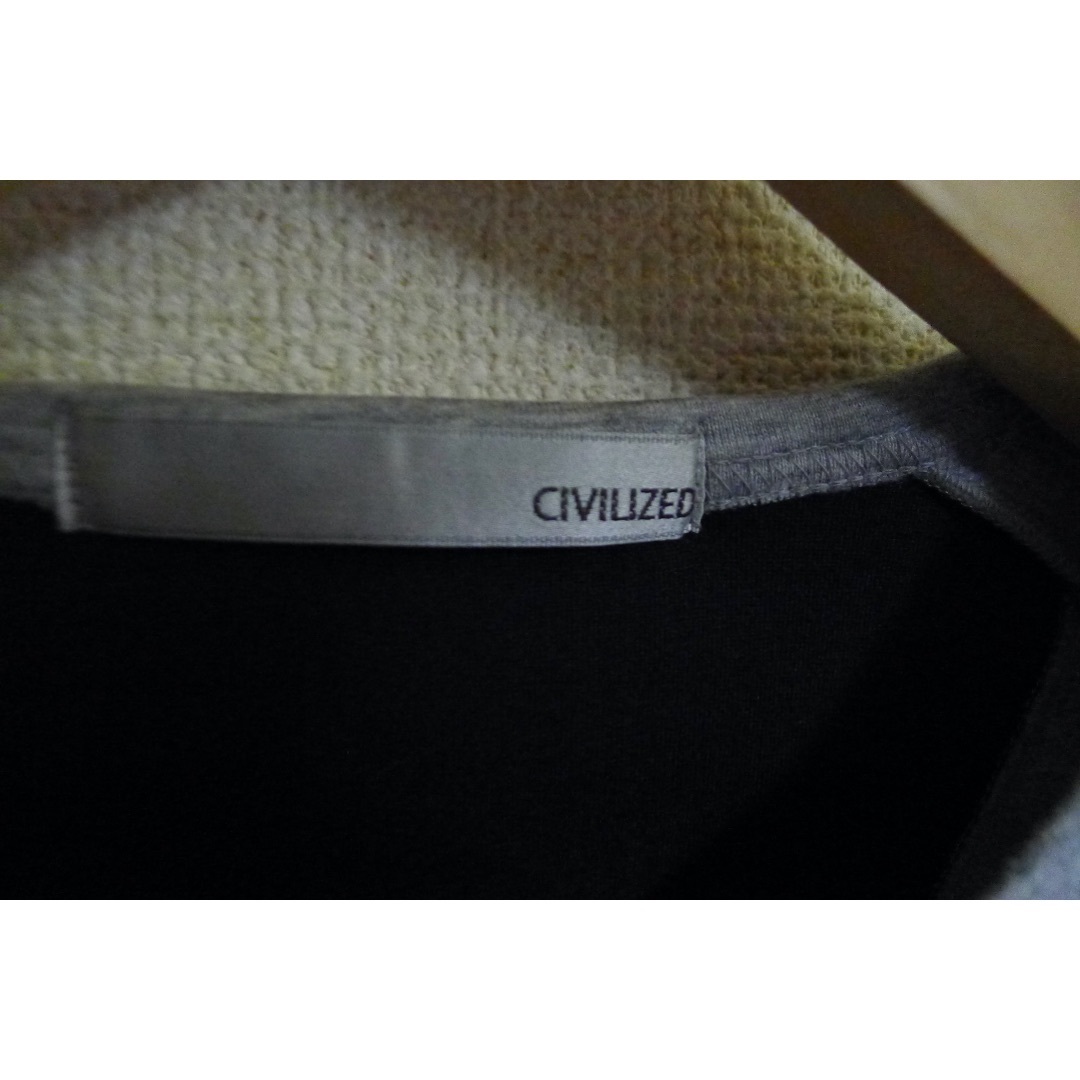 CIVARIZE(シヴァーライズ)のCIVILIZED VELOCITY CREW NECK L/S メンズのトップス(Tシャツ/カットソー(七分/長袖))の商品写真