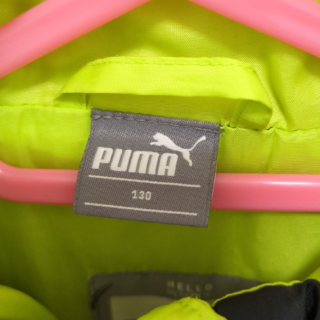 PUMA(プーマ)のPUMA　中綿ジャケットダウンジャケット　130cm キッズ/ベビー/マタニティのキッズ服男の子用(90cm~)(ジャケット/上着)の商品写真