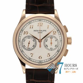 パテックフィリップ(PATEK PHILIPPE)の【111269】PATEK PHILIPPE パテックフィリップ  5170R-001 コンプリケーション クロノグラフ シルバーダイヤル PG/クロコダイル 手巻き 純正ボックス 腕時計 時計 WATCH メンズ 男性 男 紳士【中古】(腕時計(アナログ))