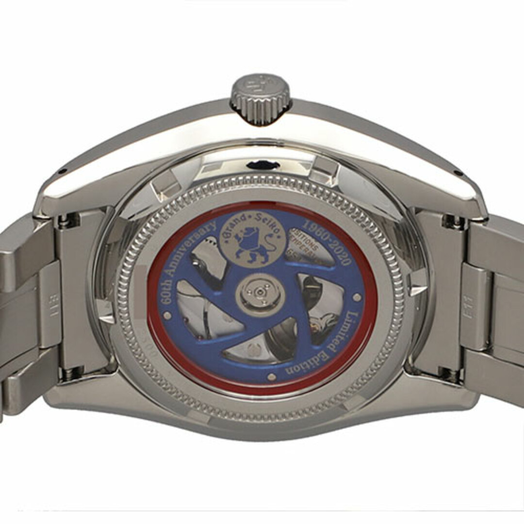 【111520】SEIKO セイコー  SBGR321 ヘリテージ60周年記念限定モデル ブルーダイヤル SS 自動巻き 保証書 純正ボックス 腕時計 時計 WATCH メンズ 男性 男 紳士
