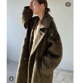 クラネ(CLANE)のCLANE MIX SHAGGY LADY COAT (ロングコート)